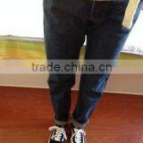 Runwaylover EY0617P Europe Style 2017 Ladies Fashion Washed Denim Jeans thumbnail-2