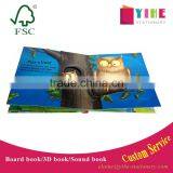 Children Board Book Printing Glossy/matt Vanish Pop-pu Book 3D Card Paper Book Printing for Kids