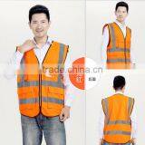 Wholesale Fluorescent hi Vis Reflective Safety Vest thumbnail-5