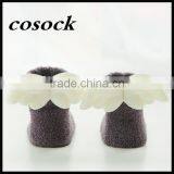 Rainbow Color Baby Clothes Little Angel Fuzzy Non-slip Socks for Newborn Infant thumbnail-2