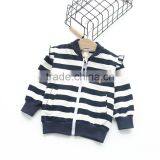 Spring Casual Style Striped Cotton Wholesale Girls Jacket thumbnail-3