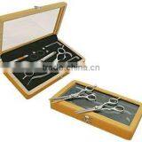 Professional Hair Scissors Wood Holster