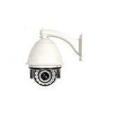 720p 2.0 Megapixel CCTV IP Dome Camera Outdoor Pan / Tilt / Zoom Support RTSP RS485
