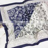 Custom Design High Quality Printing Fashion Silk Scarf thumbnail-3