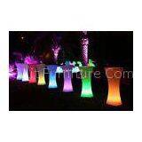 Outdoor / Indoor Illuminated LED Cocktail Table Built-in Rechargeable Battery thumbnail-1