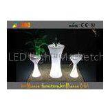 Outdoor / Indoor Illuminated LED Cocktail Table Built-in Rechargeable Battery thumbnail-1