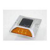 Passive Solar Road Studs 3 Pcs LEDs Reflective Highway Markers