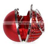 Black Silver 12x25cm Clutch Bag /poeny Red Purse d Evening Handbag Gorgeous Bridal Wedding Purse Party Bag Handbag thumbnail-5