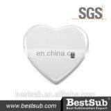 JS Coatings Sublimation Tiles 4inch Heart Tile HT01