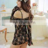 Beautiful Black Lace Sxi Girls Korean Sex Babydoll thumbnail-3