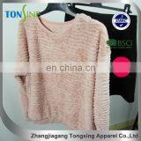 Women's Long Sleeve Pink Maomao Pullovers thumbnail-4