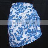 Azo Free& Color Fast 100% Cotton Printed Beach Wrap Round Skirt thumbnail-1