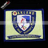 Wholesale Custom Private Woven Logo Badge for School Uniform thumbnail-1