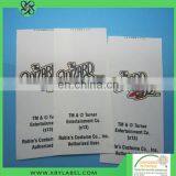 Free Samples Clothing Labels Nylon Taffeta Label Roll