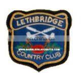 Zari Hand Embroidery Emblem Badge