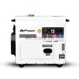 Hot Sale Mini Silent Portable Dynamo Electric Diesel Generator 5kva Price thumbnail-2