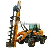 micro ground screw machine hydraulic helical pile driver for sale