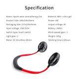 Mini Electric USB Fan Portable Sports Rechargeable Hanging Neck Fan thumbnail-4