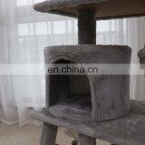 Sisal Rope Plush Board Pet Tree House Kitten Activity Tower Condo Multi-Level Cat Tree thumbnail-7