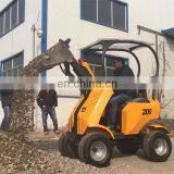Garden Machine Mini Loader Skid Steer With Snow Plow Attachment Sbest Price Snow Blower thumbnail-5
