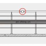 Customized Satin/Mirror Staircase Handrail 304 Stainless Ball Joint Connector Handrail Parts thumbnail-6