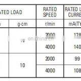 EG-530YD 6V 12V 2400rpm RC DC Fan Motors for Cassette Tape Recorder and Rotating Display thumbnail-3