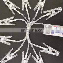 AMAZON 30 LEDs Photo Clip String Lights Battery Box LED Photo Clip Lamp String New Ins Room Decorative Photo Led Clip Lamp thumbnail-5