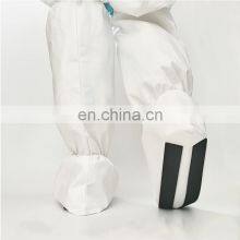 Disposable Medical Waterproof Long Boot Shoes Cover Non Woven High Knee Long Shoe Covers thumbnail-1