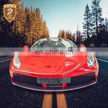 Carbon Fiber OEM Style Front Lip Suitable For Ferrari 488 GTB Body Kit Auto Parts thumbnail-1