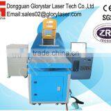 3D Dynamic Focus Laser Marking Machine for Footwear Industries GLD-275 With Germany Metal Laser Tube