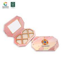 Diy Eyeshadow Palette Phone Custom Empty Magnetic Makeup Folding Cardboard Container Packaging Box Anylady Eye Shadow Palette thumbnail-5