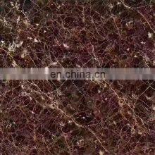 Chocolate Color Glazed Polished Porcelain Marble Design Floor Tile Size 600x600mm 800x800mm thumbnail-3