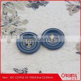 4 Hole Metal Sewing Button With Coating and Logo thumbnail-1