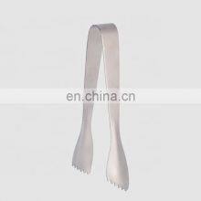 Factory Direct Custom Firm Mini Bread Tong Home Utensil Metal Stainless Steel Food Serving Bread Salad and Pasta Tong