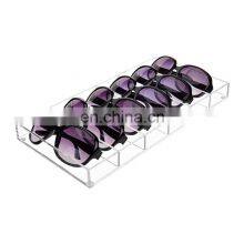 Sunglasses Tray 6 Slot Sunglasses Display Tray Acrylic Sunglasses Organizer