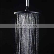 Matt Black Accessorie Overhead Rainfall Silver Set Plastic Tops Top Rain Shower Head thumbnail-5