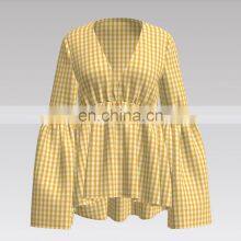 HOT SALE DESIGN 100%COTTON YARN DYED CHECK FOR SHIRTS thumbnail-3