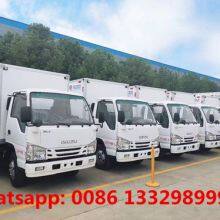 Customized New ISUZU KV100 4*2 LHD 120hp EURO 6 Diesel Refrigerated Truck for Sale thumbnail-3