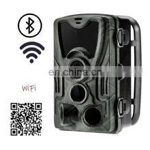 2021 Hunting WIFI Trail Camera 24MP 1080P APP Live Show Low Glow Night Vision IP65 Outdoor Wildlife Camera Monitoring WiFi-801B thumbnail-2