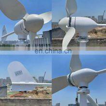 300w 12v 24v Alternative Energy Good Price Wind Generator for Home and Low Wind Area Vertical Wind Turbine thumbnail-4