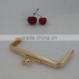 High Quality Bronze Rounded Shape Handbags Hardware Framework thumbnail-3