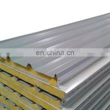 ASTM DIN JIS Color Steel Sheet Insulated EPS Rock Wool Sandwich Panel Board Color Corrugated Steel Roof Sheet for Roof and Wall thumbnail-5