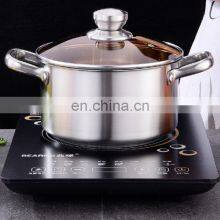 China Stainless Steel Pots and Pans Soup Hotpot Stainless Steel Casserole Rotating Pot thumbnail-3