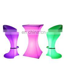Tables De Bar Home Bar Outdoors LED Cocktail Table Living Room Furniture Chair LED Bar Tables