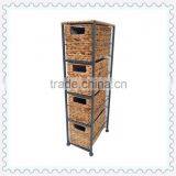 Hyacinth 4-drawer Tower Storage Unit Cabinet