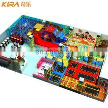 Commercial Children Soft Play Indoor Playground With Indoor Trampoline Park For Sale thumbnail-5