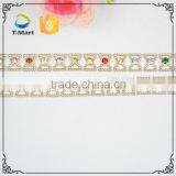 Butterfly Plastic Trimming With Crystal Stone thumbnail-3