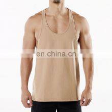 Newest Custom Private Label Fast And Free Singlet Men's Gym Top Sleeveless Sports Tank Top Cotton Sportswear Casual Tanks thumbnail-3