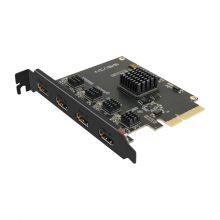 4 Channel HDMI® Input 1080P 60FPS PCIe Video Capture Card