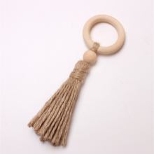 Braided Tassel Napkin Ring Hotel Banquet Tableware Napkin Holders Home Restaurant Table Decorations thumbnail-3